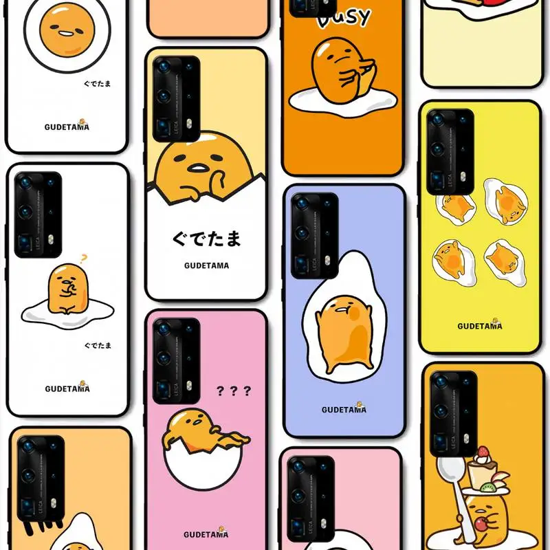 

BANDAI Gudetama Phone Case For Huawei P40 P30 P20 Pro P10 Plus P9 P8 Lite P Smart Cover