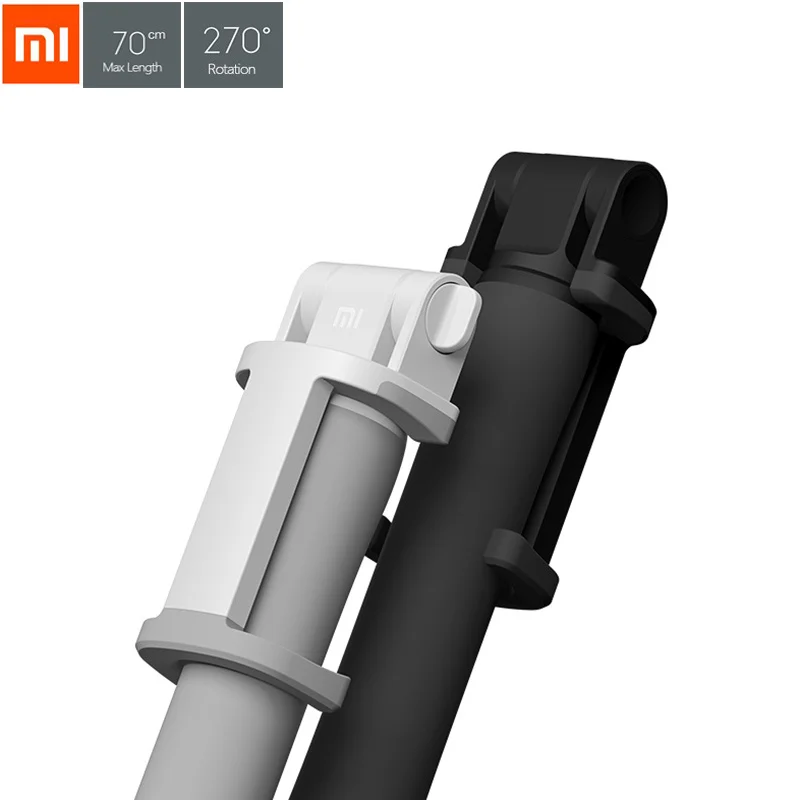 

Складная ручная Bluetooth селфи-палка Xiaomi Mi, беспроводной смарт-затвор, максимальная длина 70 см, вращение на 270 градусов