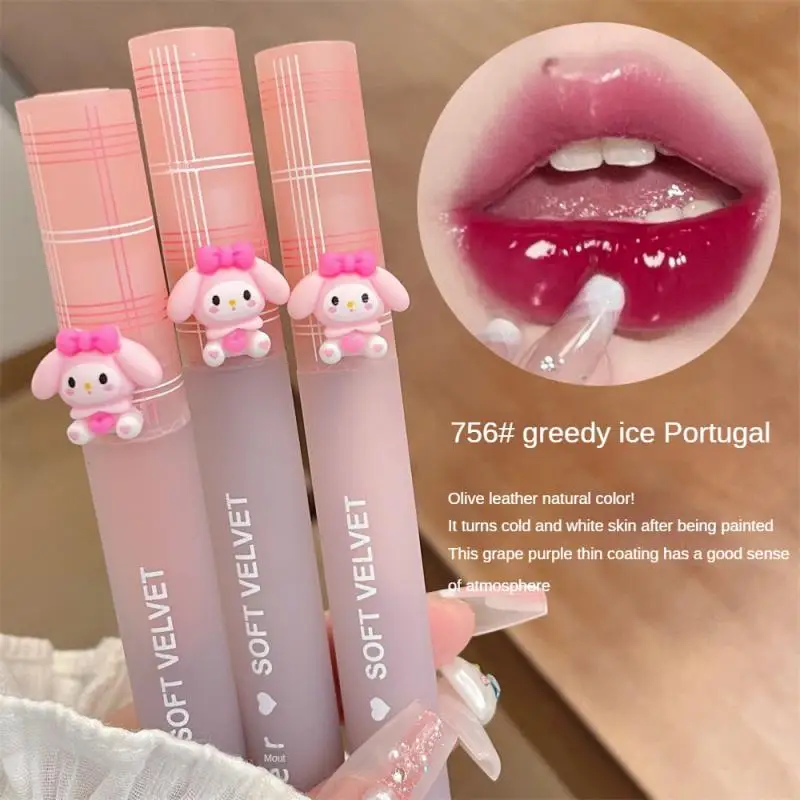 

1~20PCS Cute Pet Bottle Lip Glaze Moisturizing Mirror Gloss Lip Gloss Waterproof Long Lasting Non-fading Low Saturated Lipstick