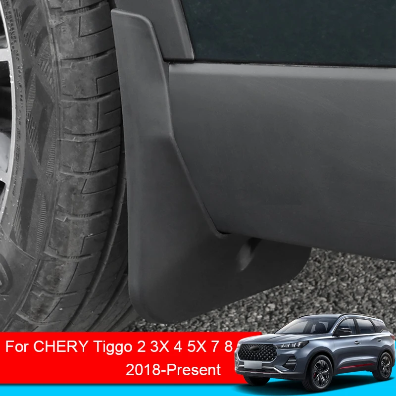 

ABS 4PCS Car Mudguards Fender Splash For Chery Tiggo 2 Pro 3X 4 Pro 5X 7 Pro 8 Pro Max 2018-Present Dustproof Auto Accessories
