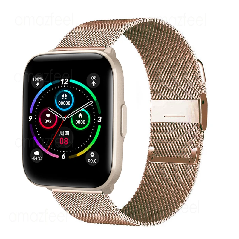 

Металлический браслет для умных часов Mibro Watch C2, аксессуары, ремешок из нержавеющей стали для Mibro Watch A1 X1 Lite Air