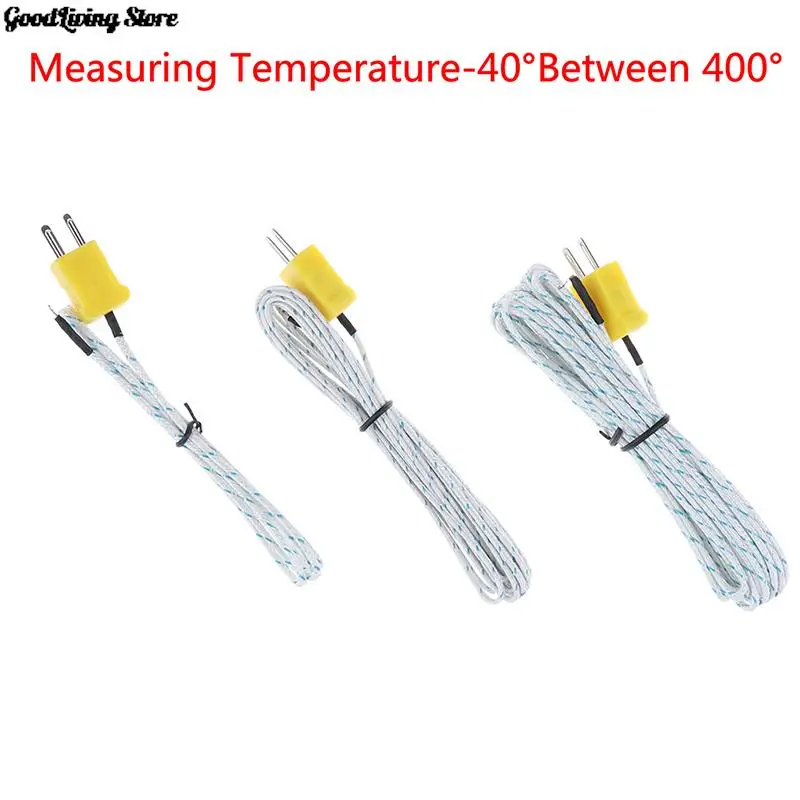 1 шт. высококачественный проводной Температурный датчик K-типа |