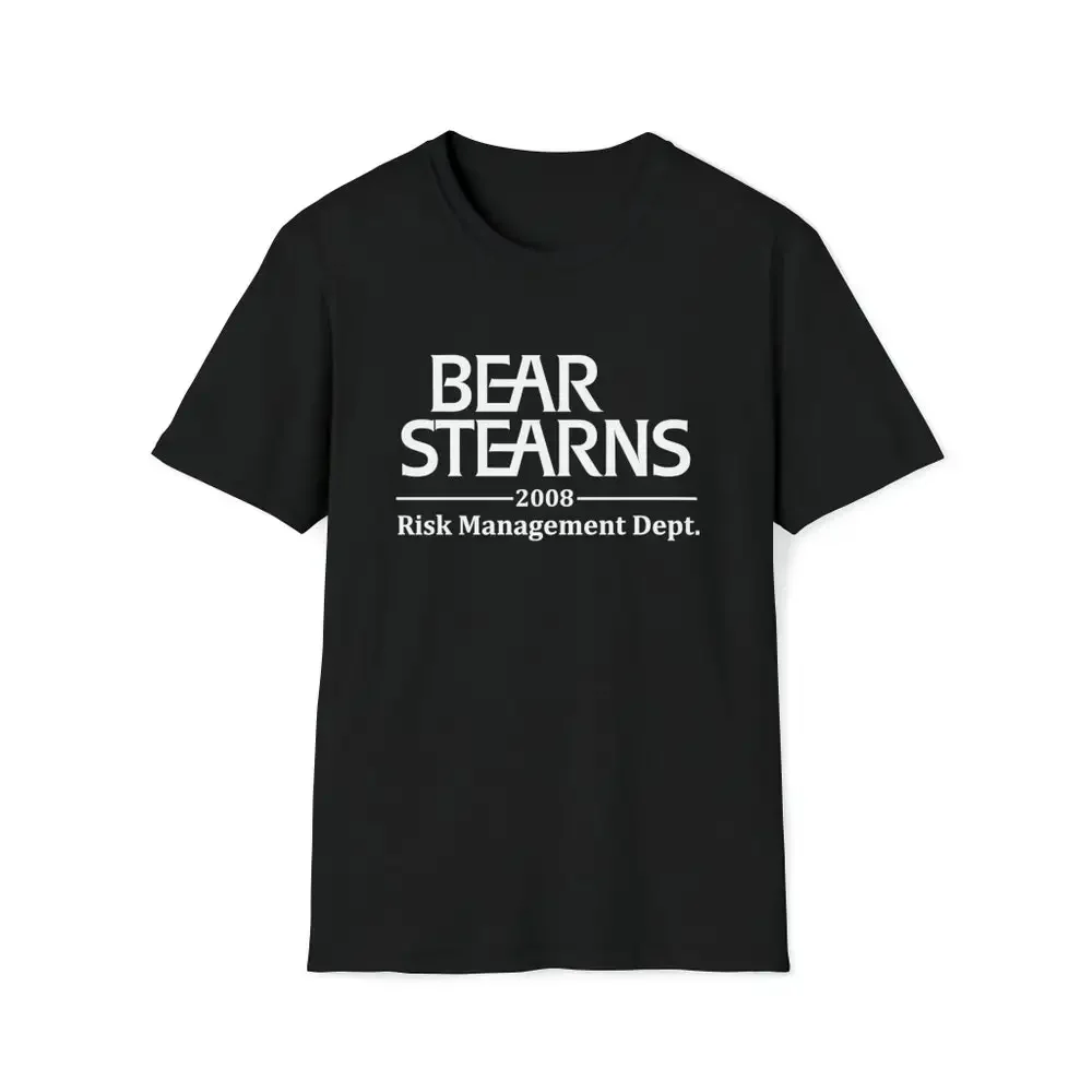 Футболка с воротником-стойкой Bear Stearns