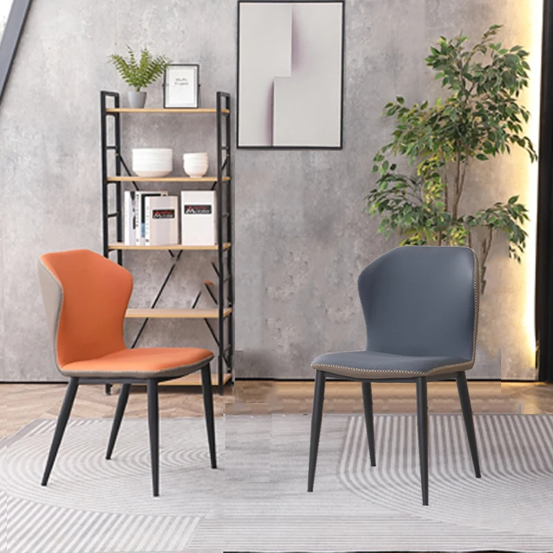 

Floor Living Room Chair Nordic Beauty Salon Relax Design Modern Dining Chairstoilet Makeup Sillas De Comedor Home Furniture
