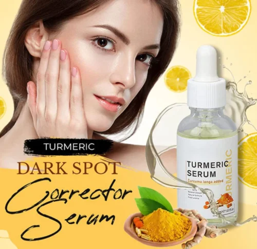 Turmeric Dark Spot Corrector Serum, Natural Turmeric Repair Face Serum for Face Skin Care