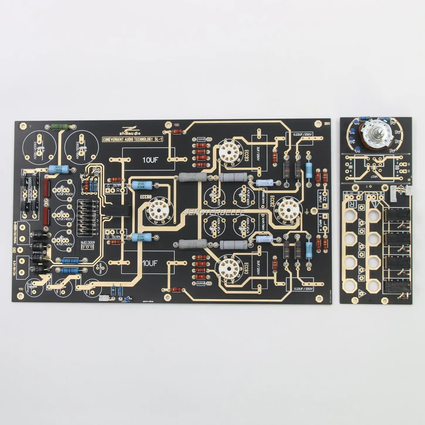 [Простая версия] HiFi ECC88 + ECC83 ECC82 трубчатый предусилитель стереопредусилитель