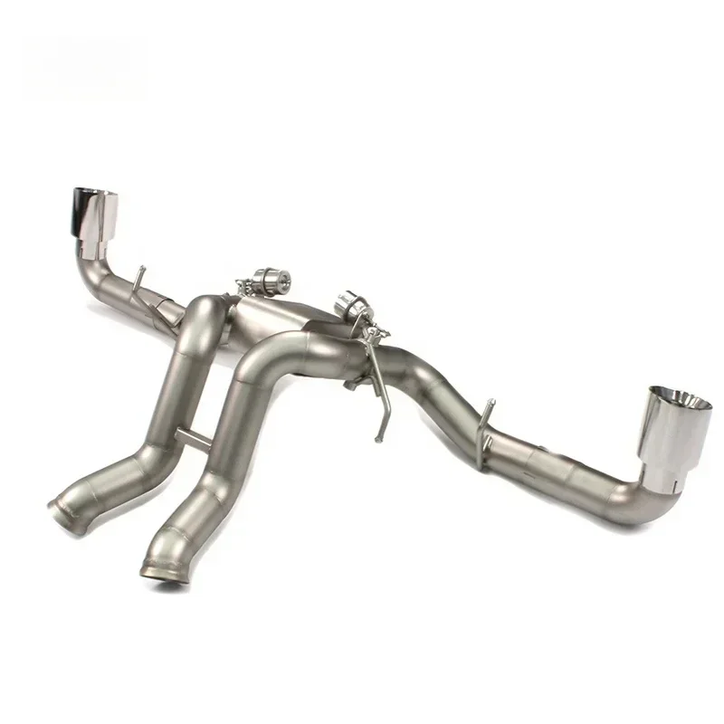 Выхлопная система для гоночных автомобилей Mclaten 570S 3.8 2015 бесшумная труба из