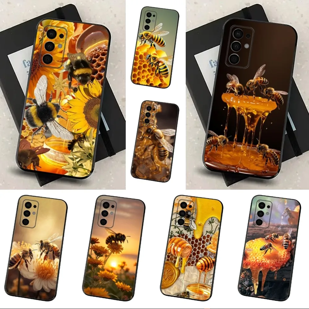 Чехол для телефона H-Honey B-Bee Samsung Galaxy A91 A80 A73 A72 A71 A53A52 A32 A31A22 A21s A20 черный чехол