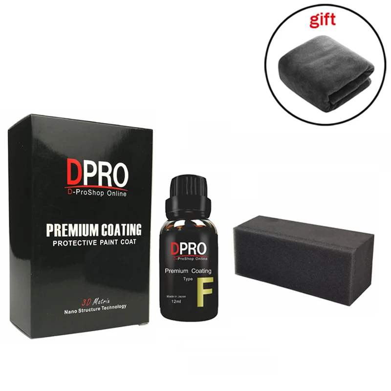 

Керамическое покрытие Dpro для автомобиля, водостойкая гидрофобная нано-керамика, устойчивая к царапинам