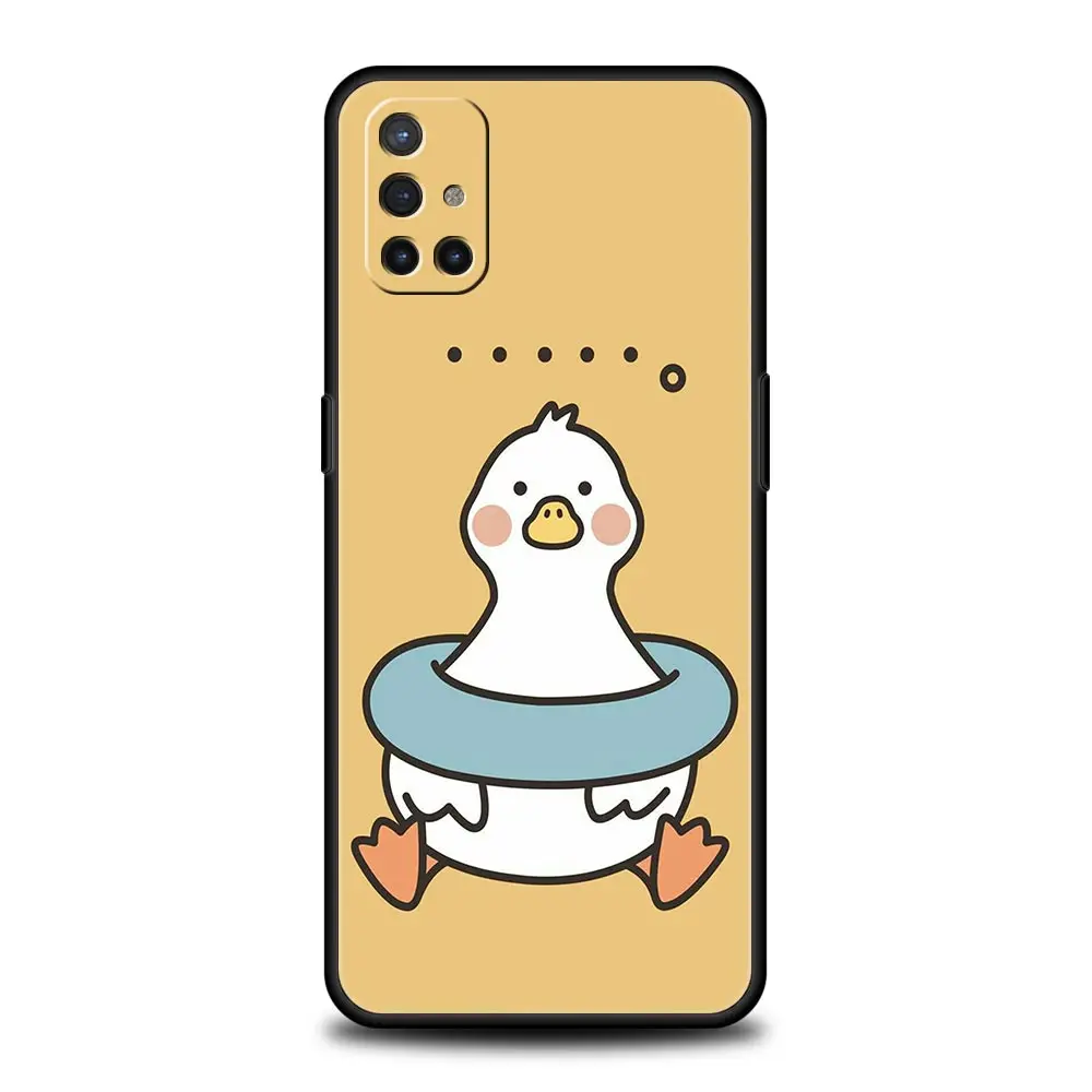 Фото Аксессуары для OnePlus 11 10 9 Pro 9T 12R 10R 9R 9RT 10T 8 7 6T 7T Nord 2T CE 2 чехол для телефона N200 N10 N100, мягкий силиконовый чехол с изображением утки №5