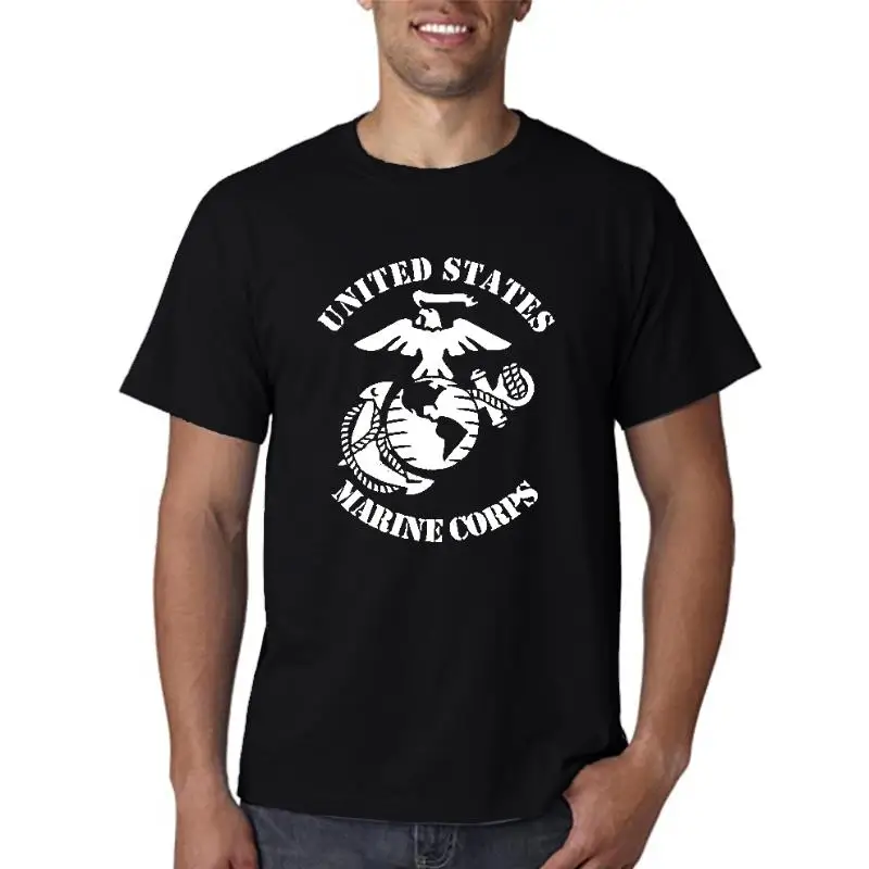 

New 3Rd Marines United States Marine Corps Usmc Navy John Wick Black High Quality Men Cotton Clothing T-Shirts Ringer T Shirt