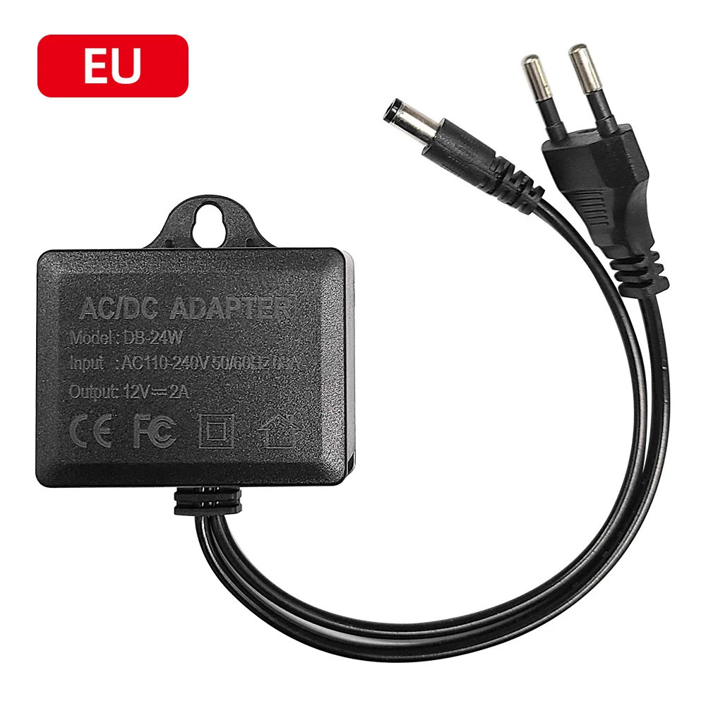 Адаптер Питания Камеры KERUI Для Наружного Наблюдения 12 В 2 А Напряжение