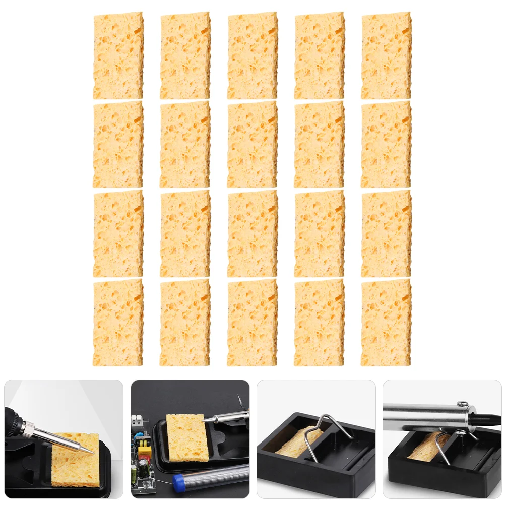 Губка для чистки паяльника Очиститель наконечников катушки Устойчивые к высоким