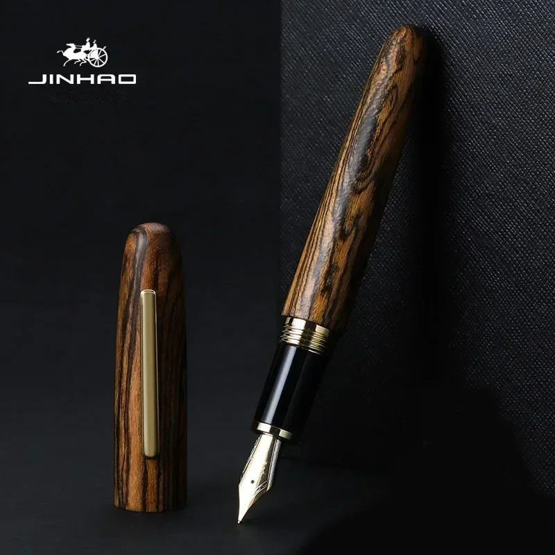 

Jinhao 9056 Перьевая ручка из натурального дерева