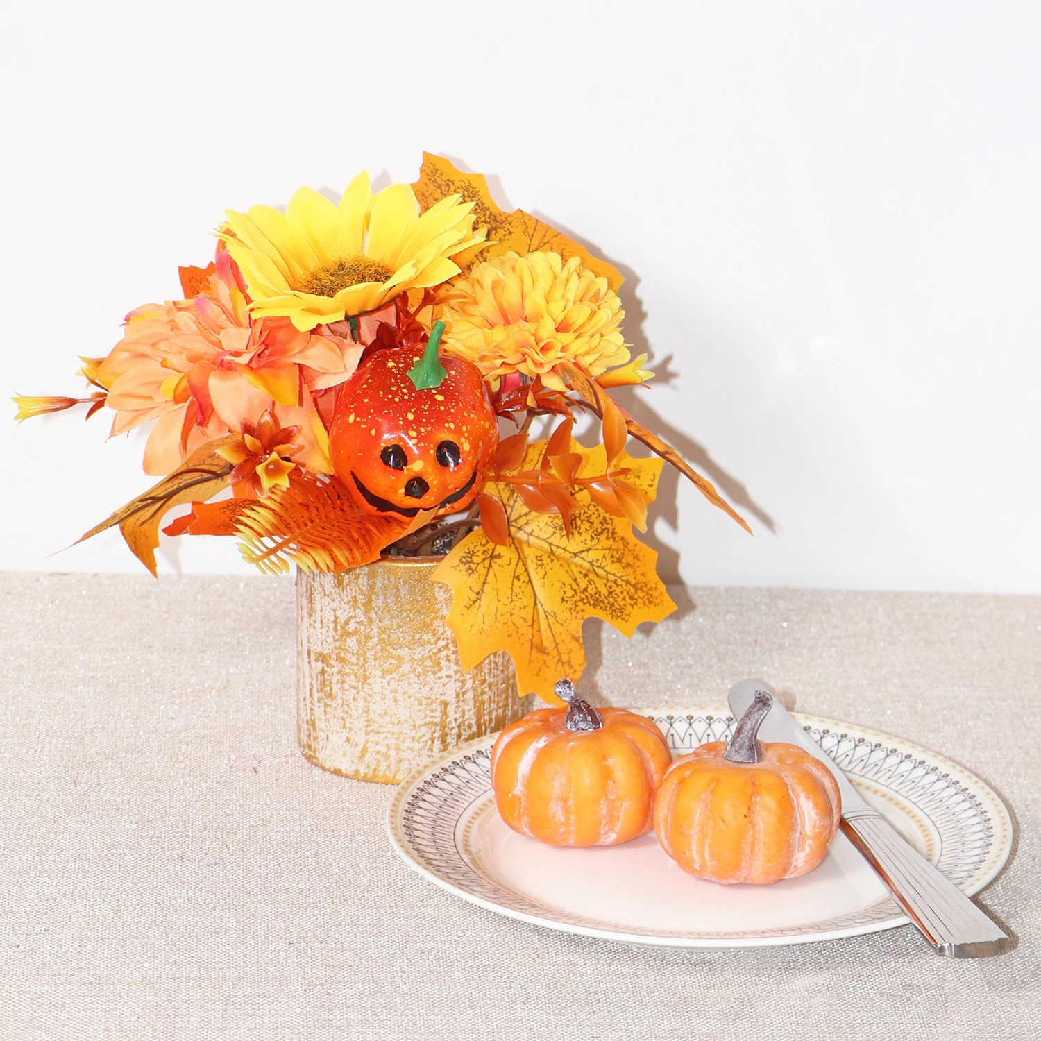 Искусственное Дерево Бонсай На Осенне-свадьбу Рождество День Благодарения