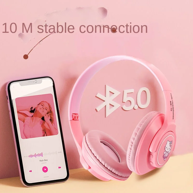 Bluetooth-наушники Hello Kitty с шумоподавлением и низкой задержкой |