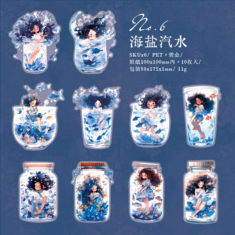 

Декоративные стикеры для дневников Amengguo