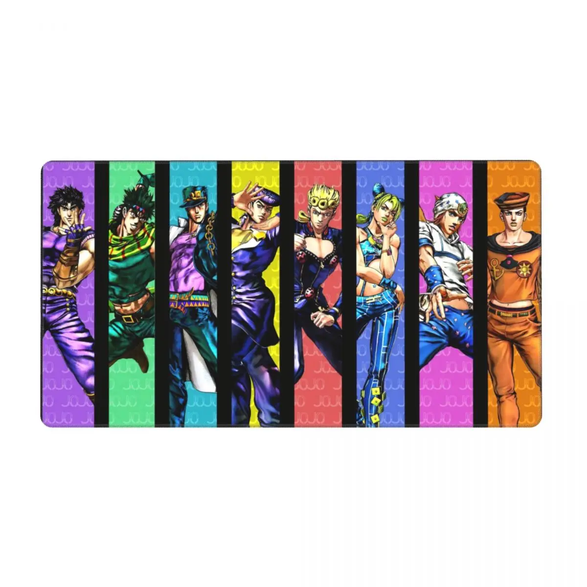 

Anime Jojo Bizarre Adventure Keyboard Table Mat Mousepad 80x30 Gaming Waterproof Computer Mouse pad