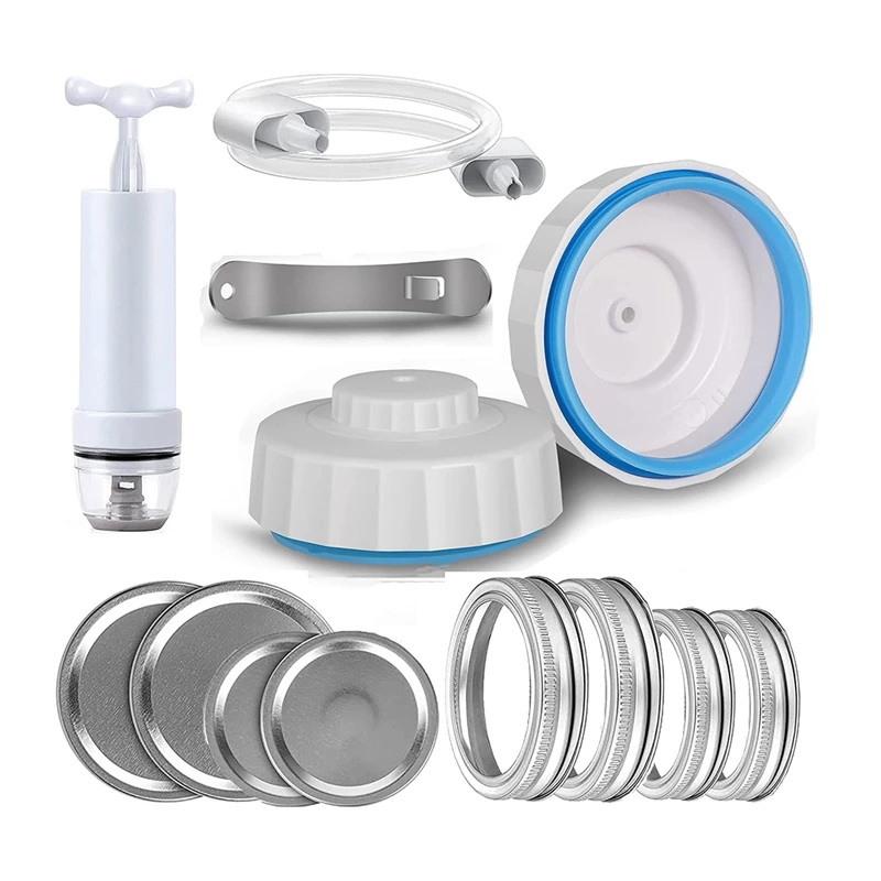 Jar Vacuum Sealer,Vacuum Sealing Kits for Regular-Mouth and 