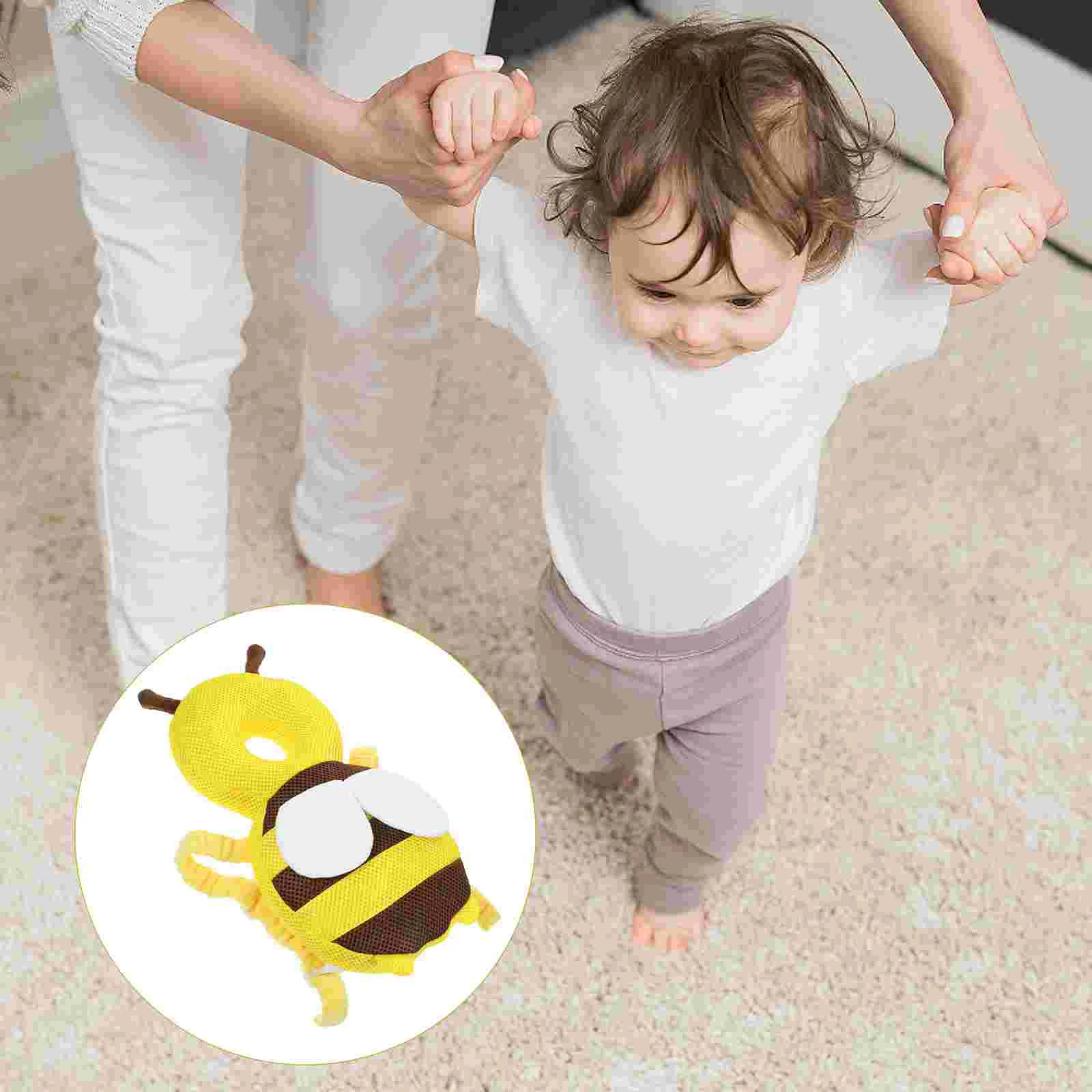 

Подголовник для малышей Детский защитный рюкзак, желтая детская подушка, регулируемая защита