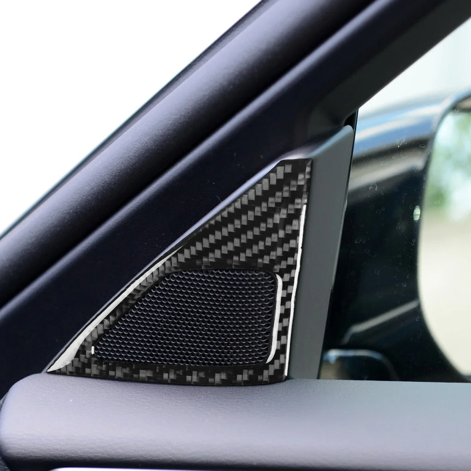Для Infiniti Q50 2014——2020 настоящее углеродное волокно внутренняя крышка панели