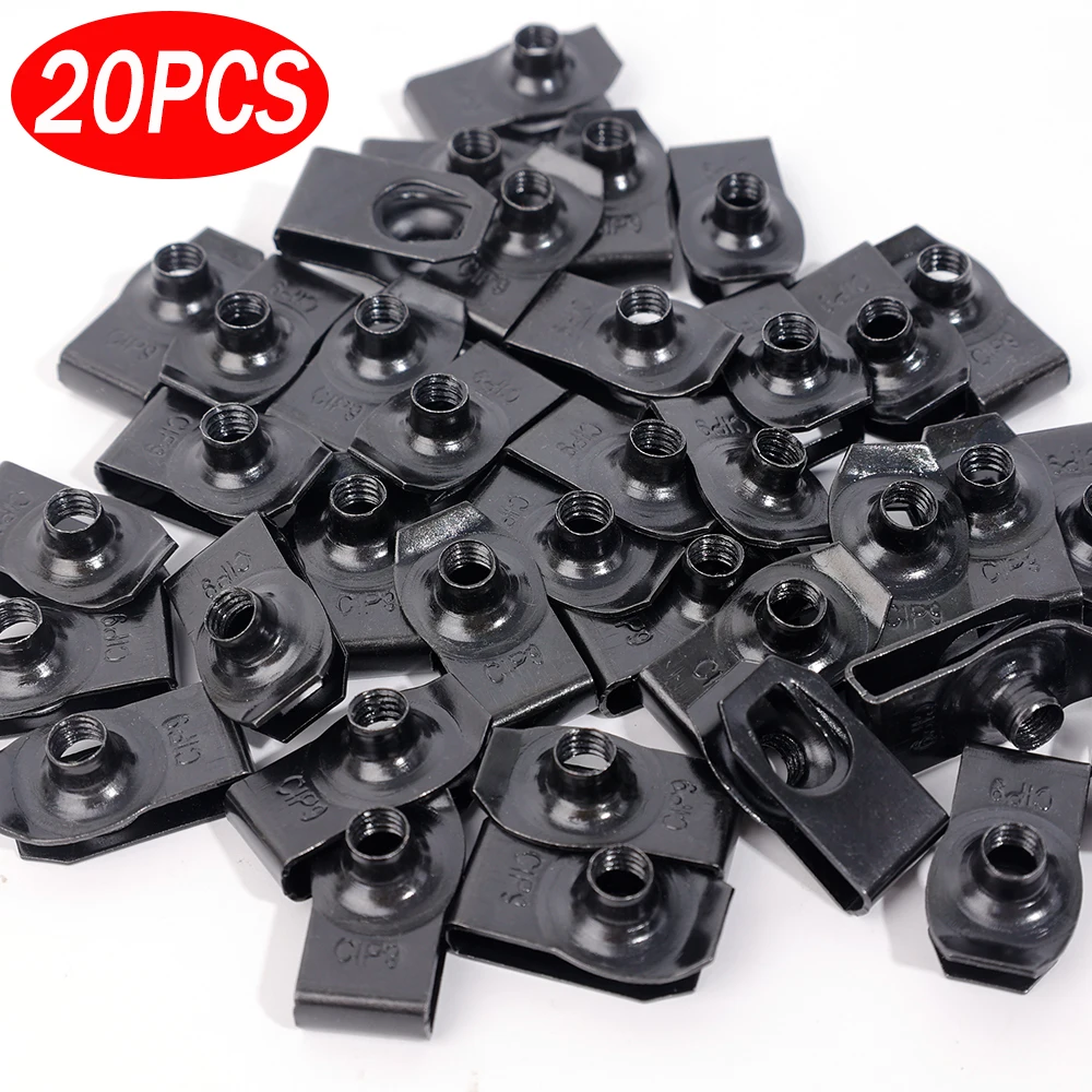 

Болты кузова и зажимы с U-образной гайкой M6, крышка двигателя, защита от брызг, защита бампера, фиксатор крыла, крепеж, заклепки, винты