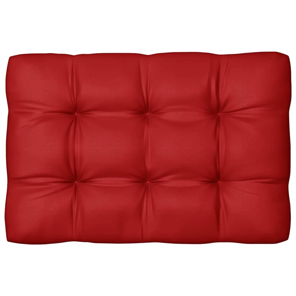 

Cushion red pallet 120x80x12 cm fabric