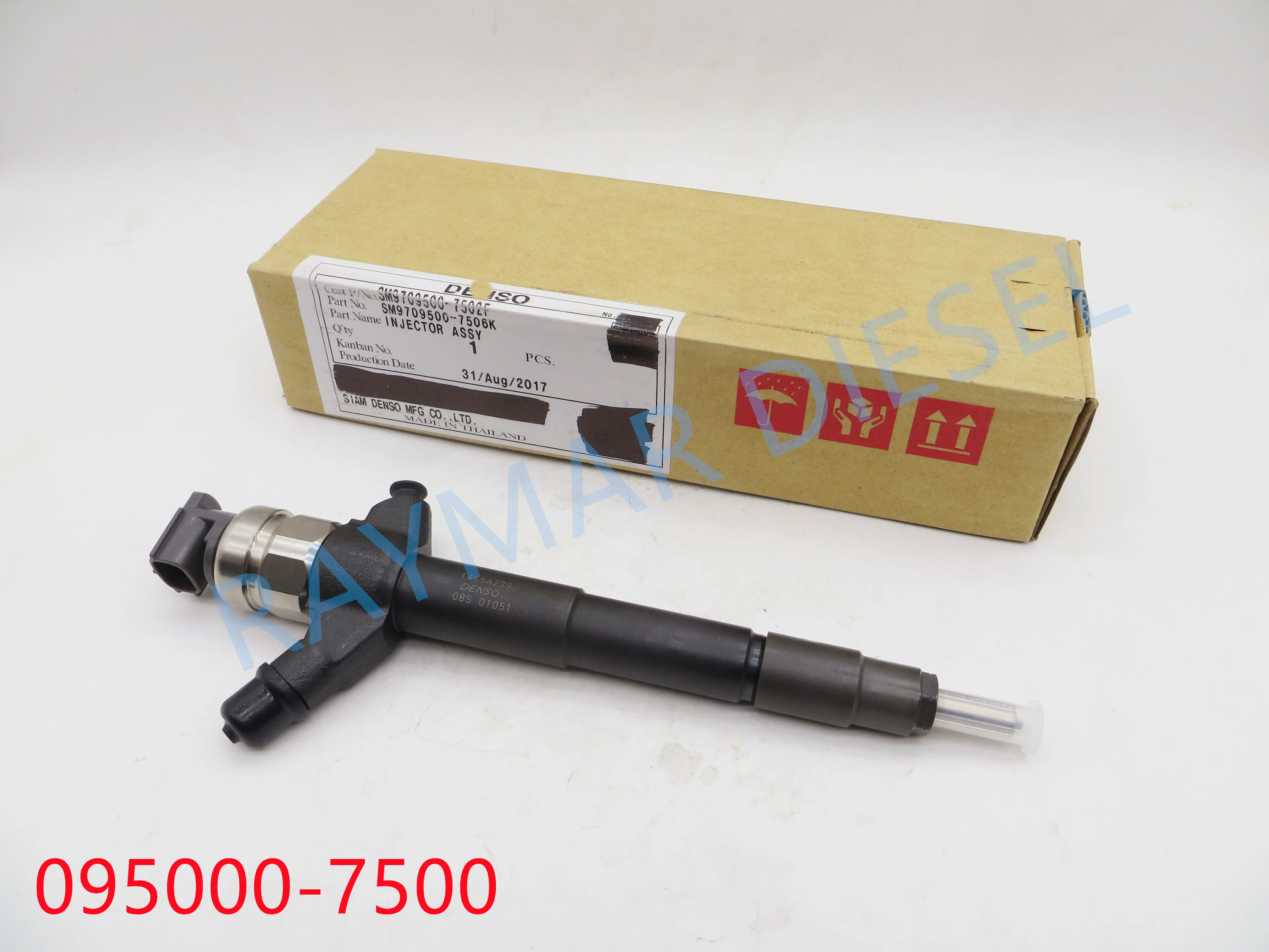 

Genuine Diesel Common rail injector 095000-7500 for Pajero Montero 4M41 1465A279