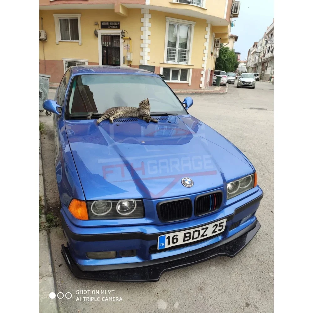 Накладка на передний бампер для BMW E36 передняя губа автомобильный аксессуар