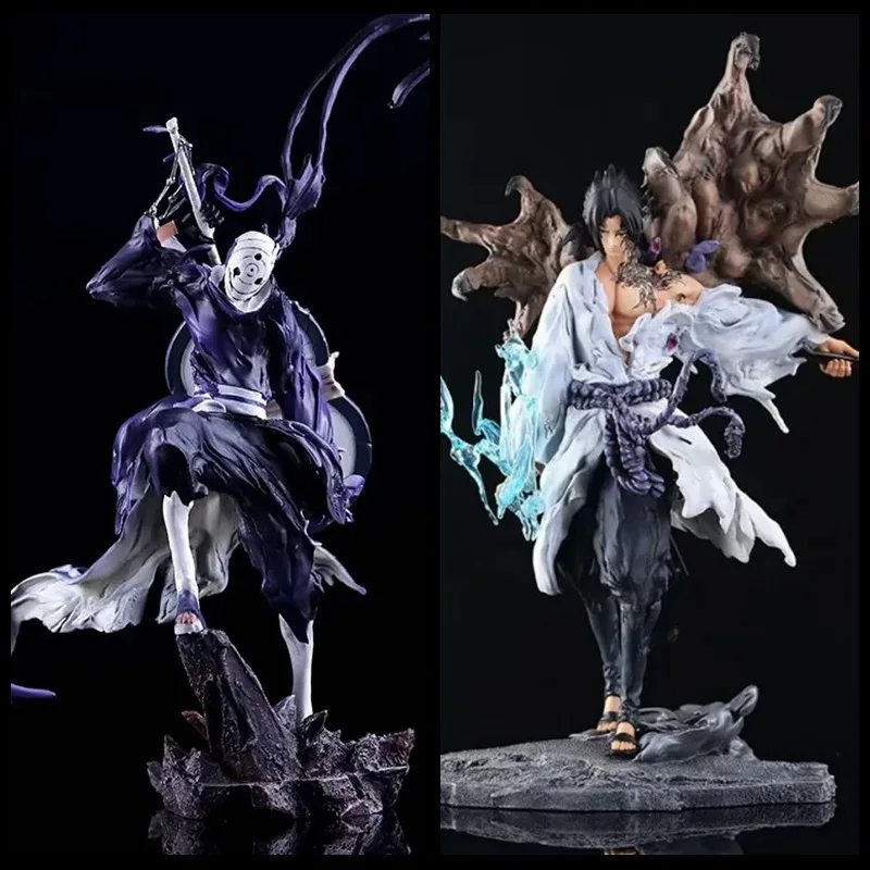 

Fire Shadow Gk Iron Curtain Resonance Yuzhi Wave Belt Earth Sasuke Battle Scene Statue Model Box Handmade