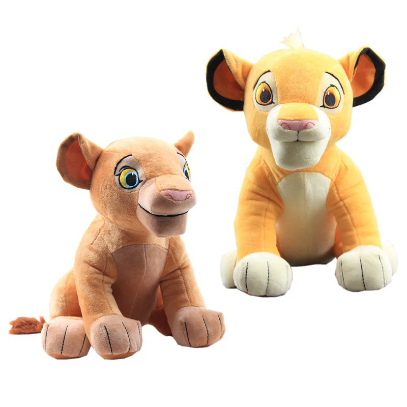 

Hot! The Lion King Plush Toys 26cm Simba Nala Cute Soft Animals Lion Stuffed Dolls For Children Birthday Gifts