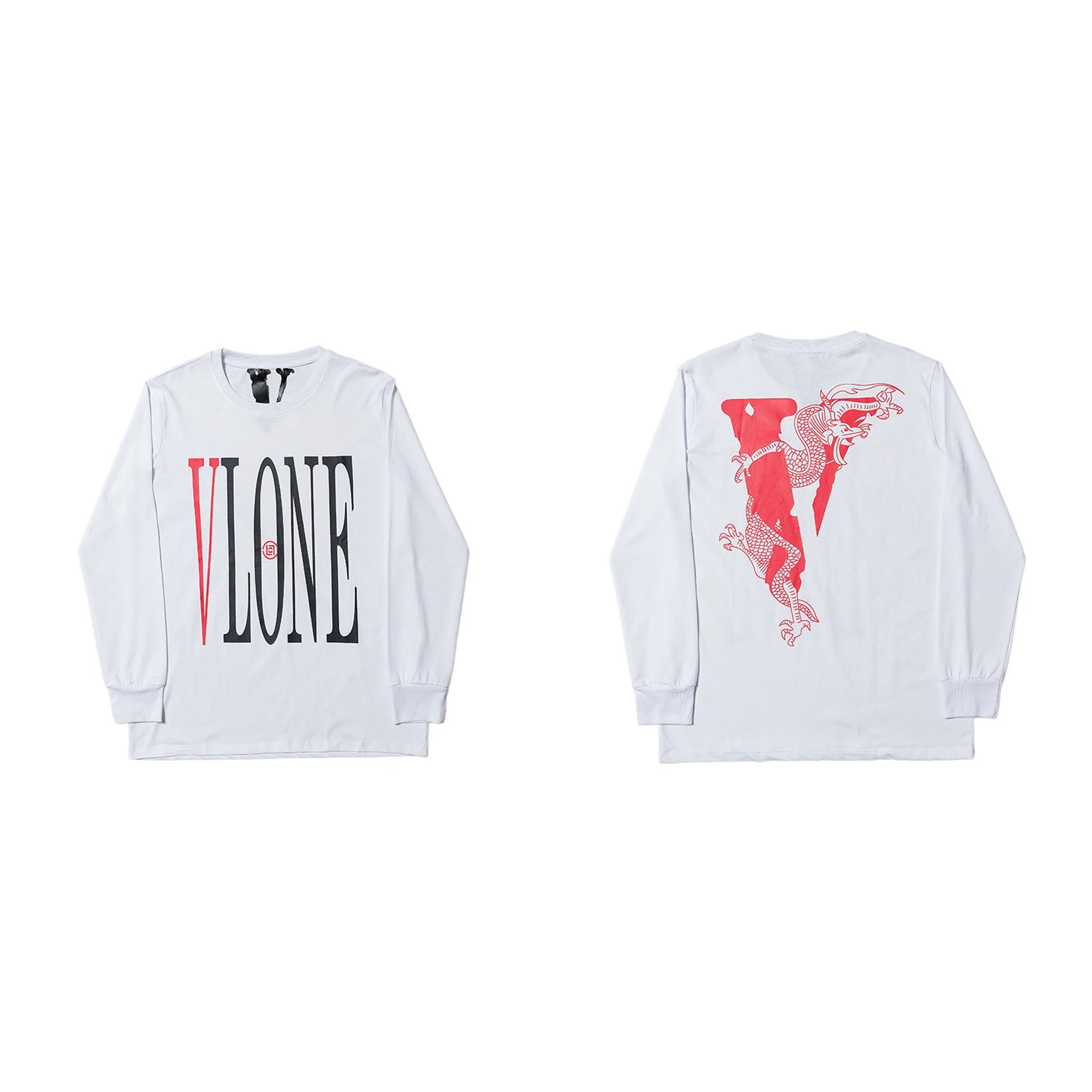 

Женский свитшот с длинным рукавом VLONE, Осенний свободный уличный свитшот в стиле хип-хоп, мужская хлопковая повседневная одежда с буквенным ...