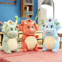 triceratops stuffed animal plush toy 50cm creative big soft triceratops plush toy stuffed dinosaur toy for kids birthday gifts