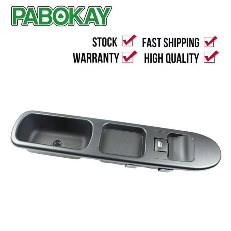 

For Peugeot 3008 2009-2015 Window Control Switch Front Passenger Side 4 Pin 6554.QL 6490.HQ 6554.HJ