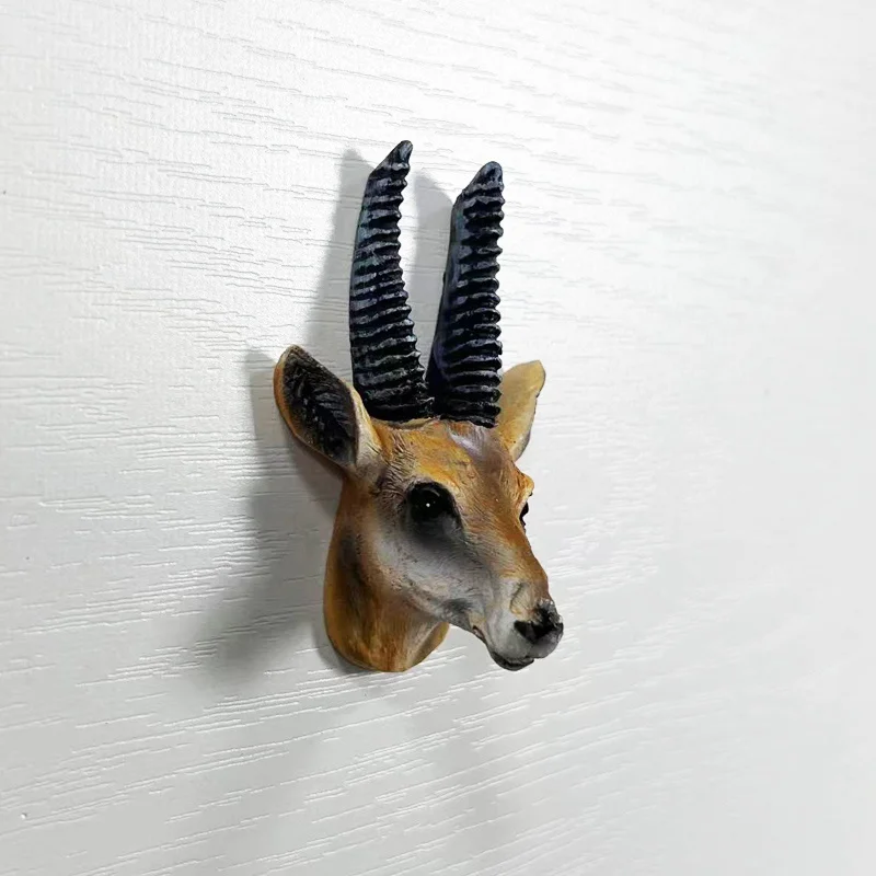 Фото Замбия Мозамбик Путешествия 3D Магнитный Магнит на Холодильник Сувенир Blackbuck Антилопа Ремесло Магнитное Украшение №3