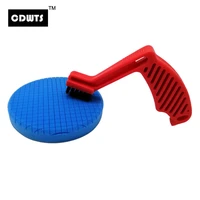 cdwts new brush for buffing pads polishing sponge cleaning tools remove wax residue foam pad conditioning brush