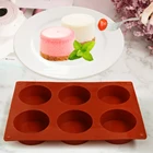 Круглые формы для украшения тортов, силиконовая форма для торта, силиконовые инструменты для выпечки тортов, формы для мусса, мыла, 3D поднос для торта, противень для выпечки