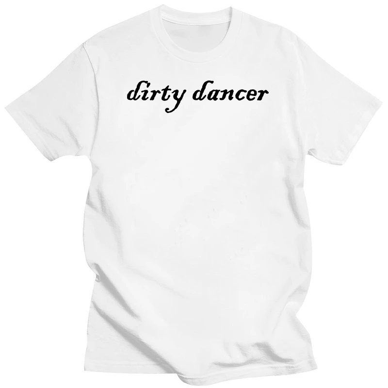 

Мужская Однотонная футболка из хлопка с изображением танцовщицы грязных героев, 2020