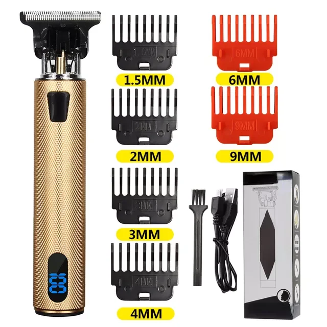 

NEW2023 New in Hair Clipper Rechargeable Shaver Beard Trimmer Professional Men Hair Cutting Machine Beard Barber USB Cordless so