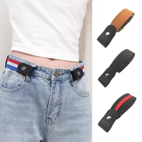 buckle free belt for jean pants dresses no buckle stretch elastic waist belt women men fashion casual elastic invisible belt
