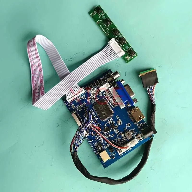 Плата контроллера для телефона/T01/W02/401 HDMI-Совместимость 1366x768 40-контактный LVDS VGA 2AV