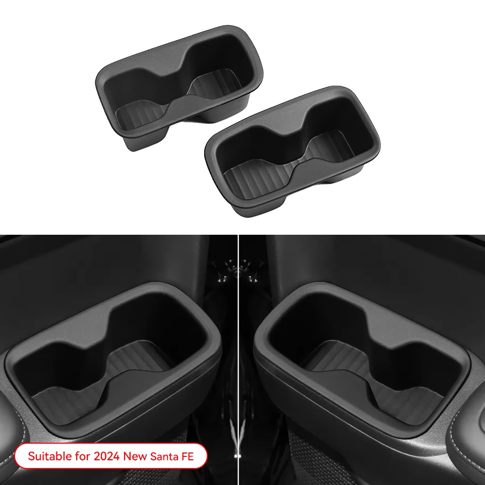 

YZ для Hyundai Santa Fe MX5 2024-2025 центральный подлокотник ящик для хранения подстаканник аксессуары для салона автомобиля органайзер для уборки