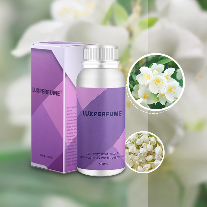 

Jasmine Scent Fragrance Oil 500ML Aroma Diffuser Oils Humidifier Hotel Essential Perfume Liquid Flavoring for Room Air Freshener