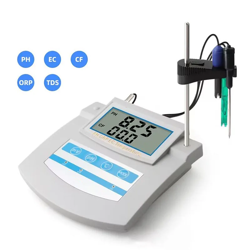 PHS-26C 6-в-1 монитор качества воды PH ORP TDS EC CF тестер температуры сидя для бассейнов
