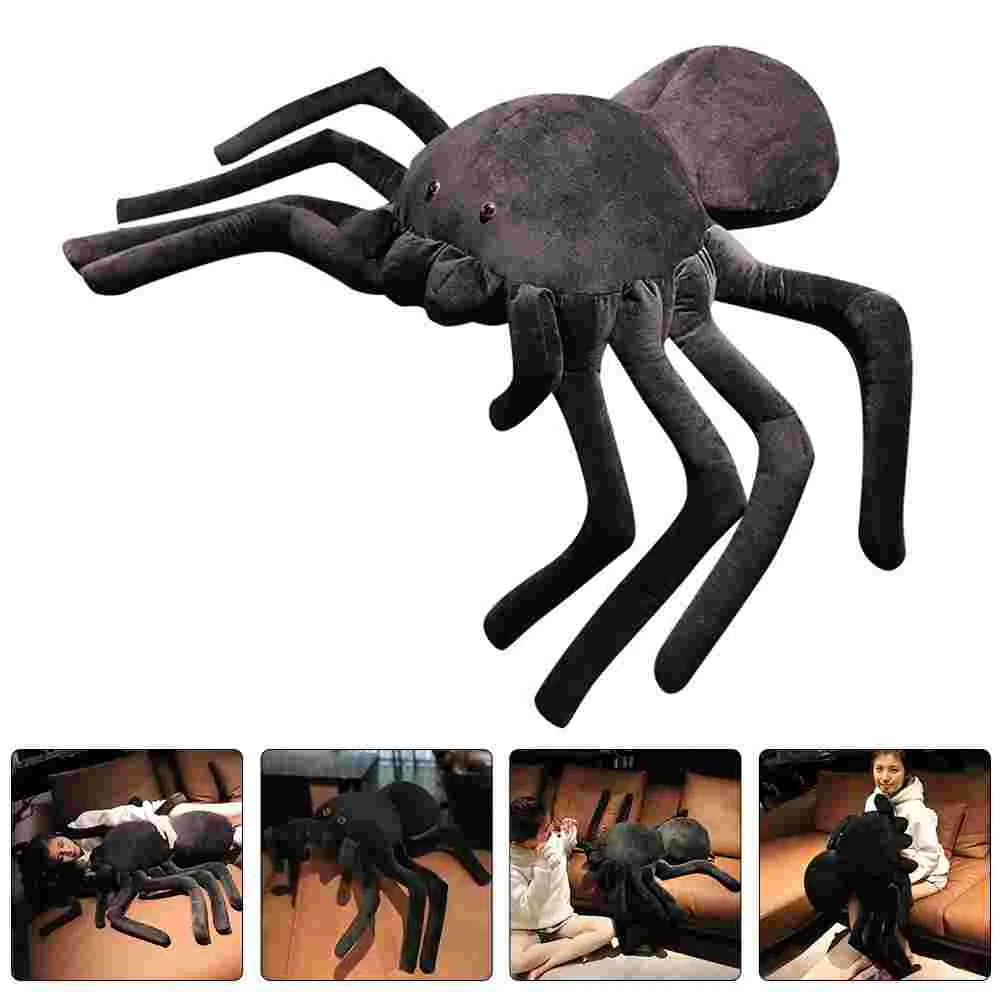 

Spider Plush Toy Cotton Stuffed Animal Baby Pillow Halloween Giant Product Cute