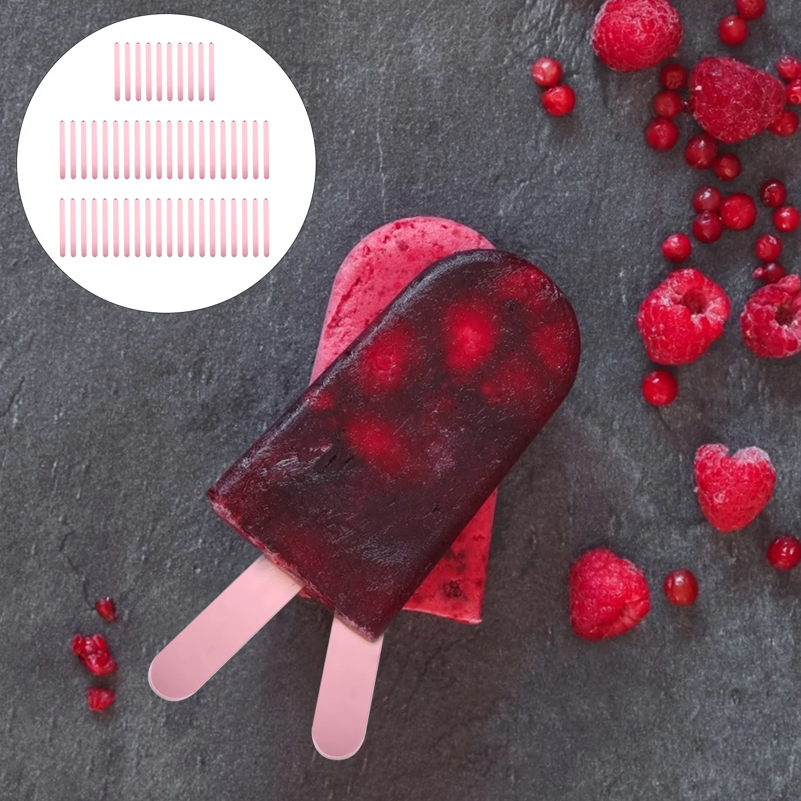 

Ice Cream Stick Popsicle Craft Sticks Making Material DIY Wood for Supply Resina