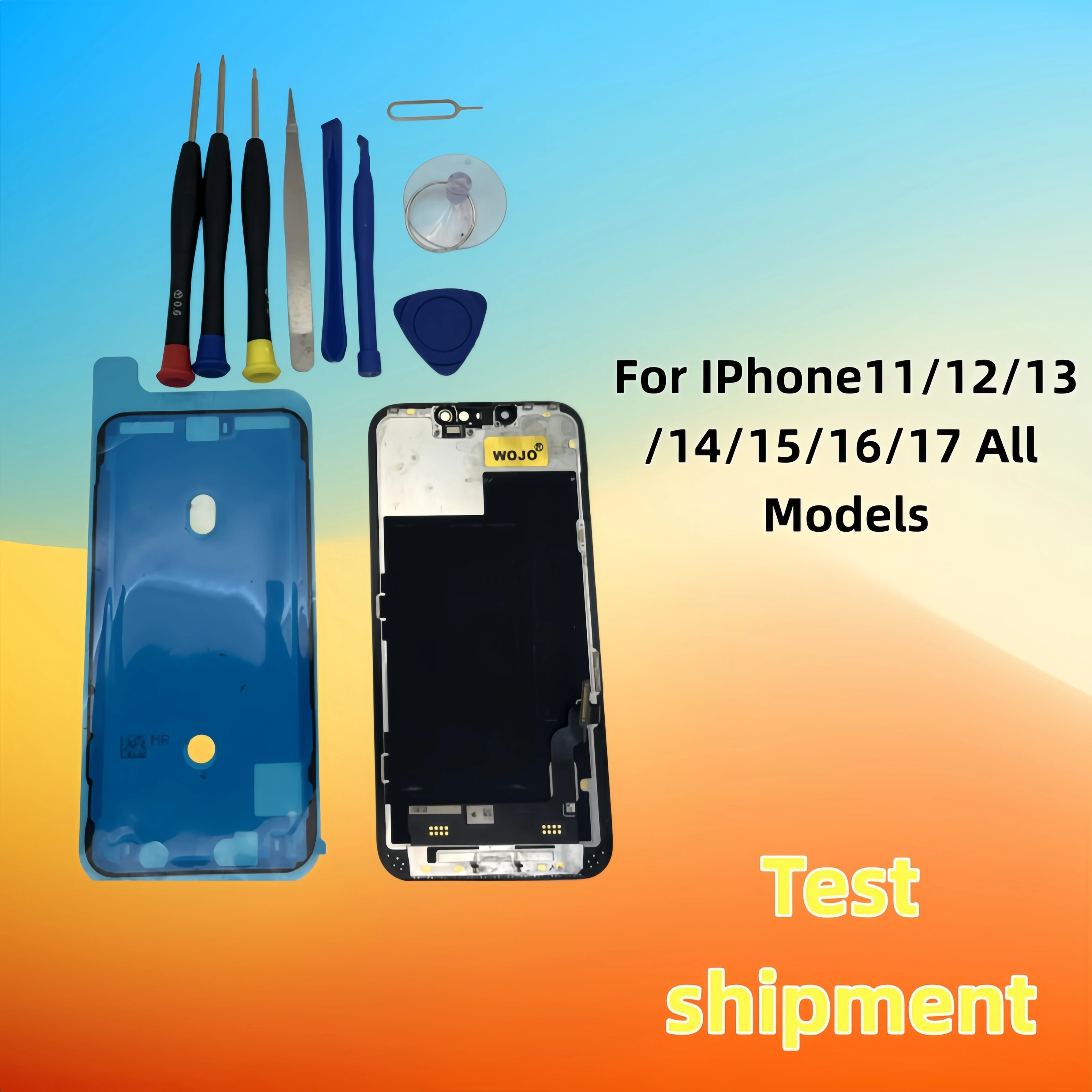 Фото НОВЫЙ OLED-дисплей для iPhone 17, 13, LCD-экран для iPhone 14 Plus, 15 Plus, сенсорный экран в сборе, замена дисплея для 15 Pro Max №1