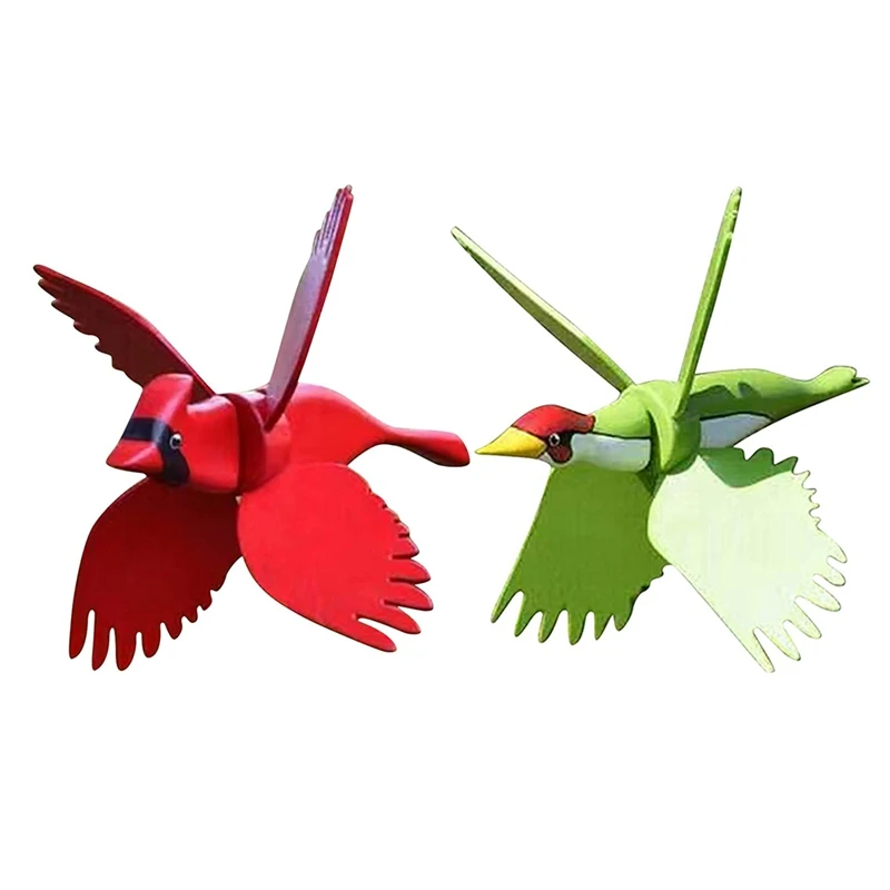 

Whirligig Asuka Windmill, Flying Bird Whirly Garden Pinwheels Decor Stakes,Waterproof Outdoor Figurines Ornaments