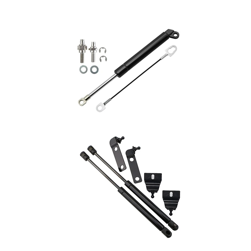 

Rear Tailgate Slow Down Shock Up Lift Gas Struts With Front Hood Bonnet Modify Gas Struts Lift Support Shock Damper