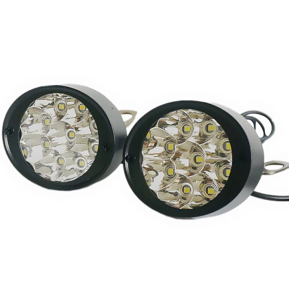 

2 pcs Motorcycle Headlights Auxiliary Driving Spotlights Work Lights Fog